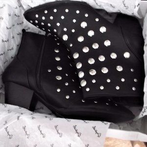 Qupid Studded Booties